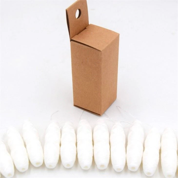 biodegradable organic silk dental floss