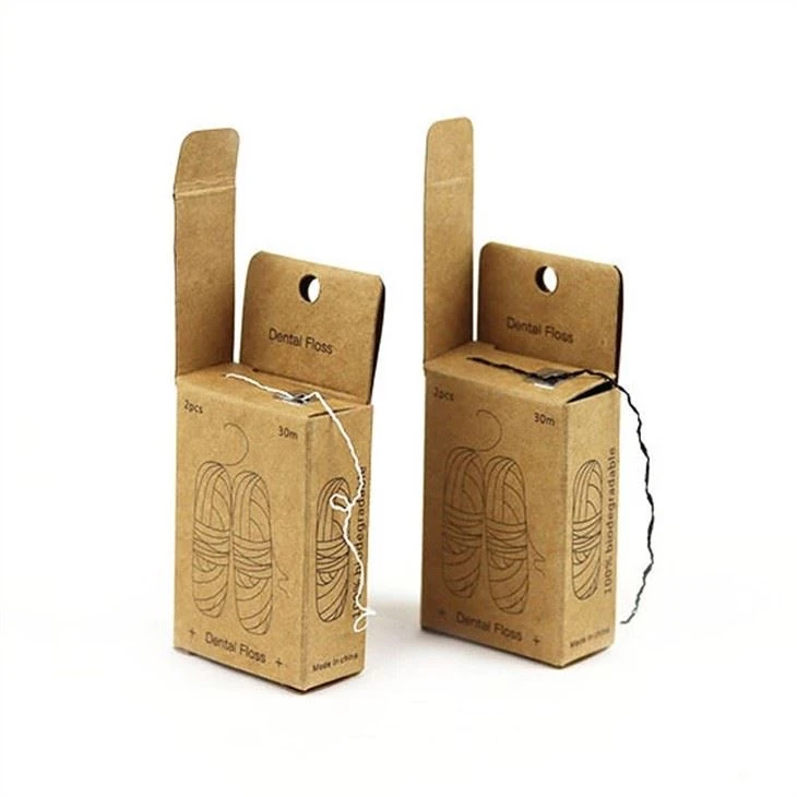 eco friendly organic bamboo charcoal dental floss