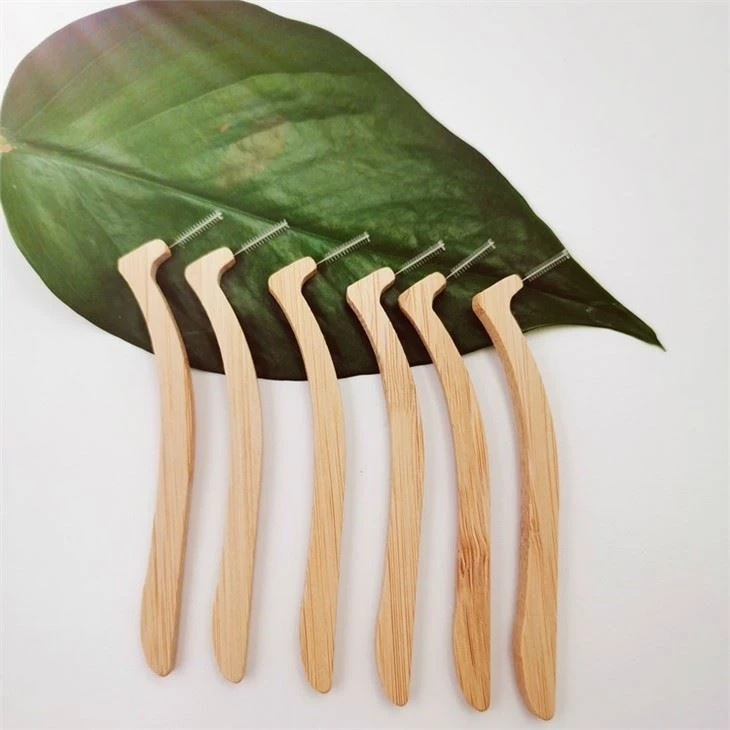 new arrival natural portable bamboo interdental brush